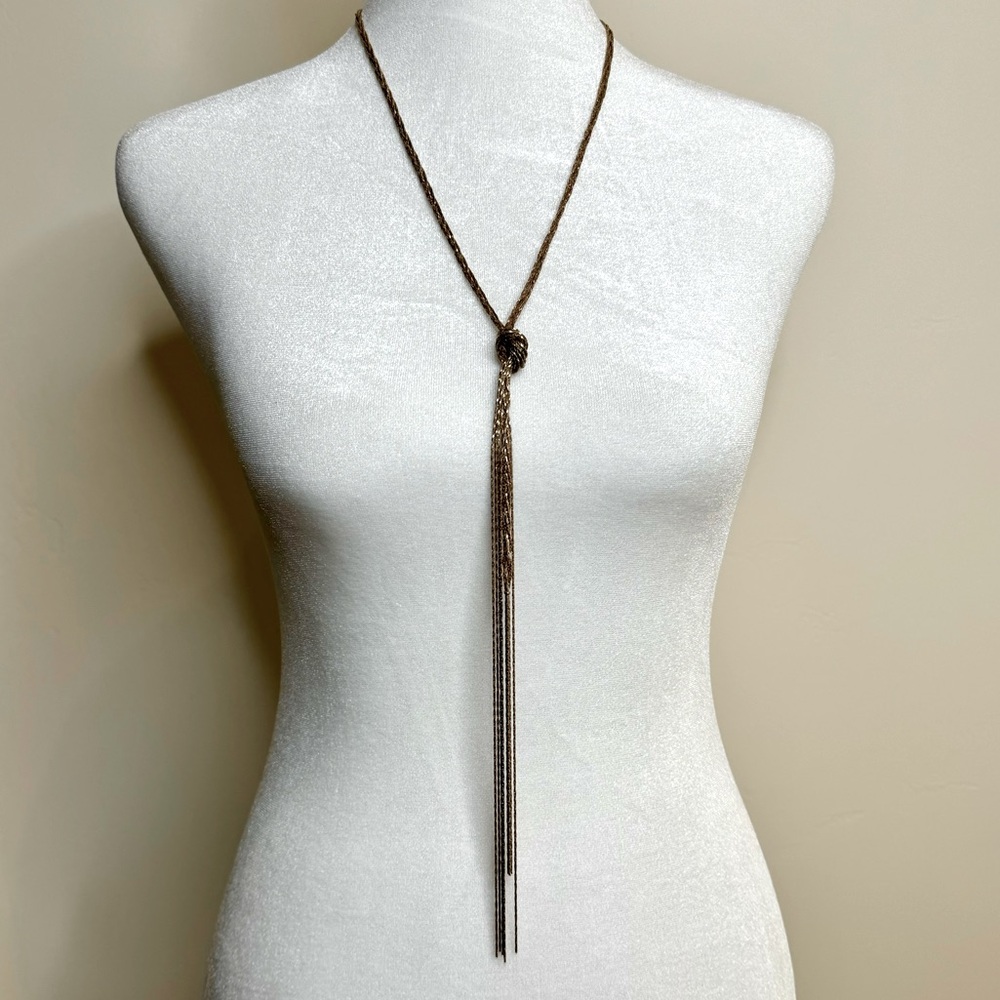 Knotted Rope-Style Necklace / BUNDLE ME!  ANY 3 NECKLACES FOR $30!